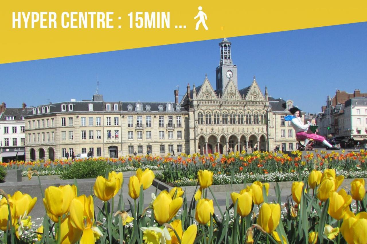 Appartement "Le Terminus " Gare-Cosy-Wifi 6 Personnes Saint-Quentin (Aisne) Exterior foto